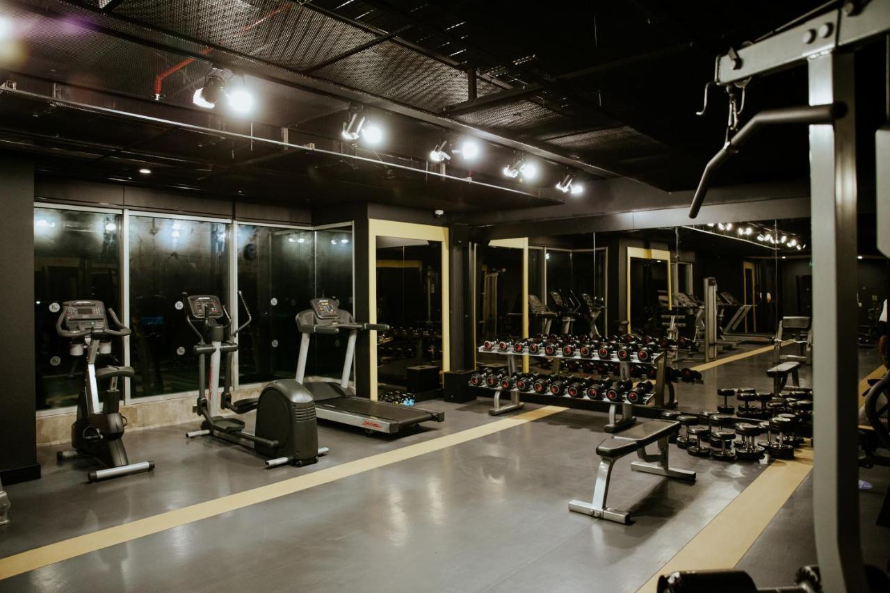 Ic ホテルズ グリーン パレス アンタルヤ エクステリア 写真 The gym at the hotel