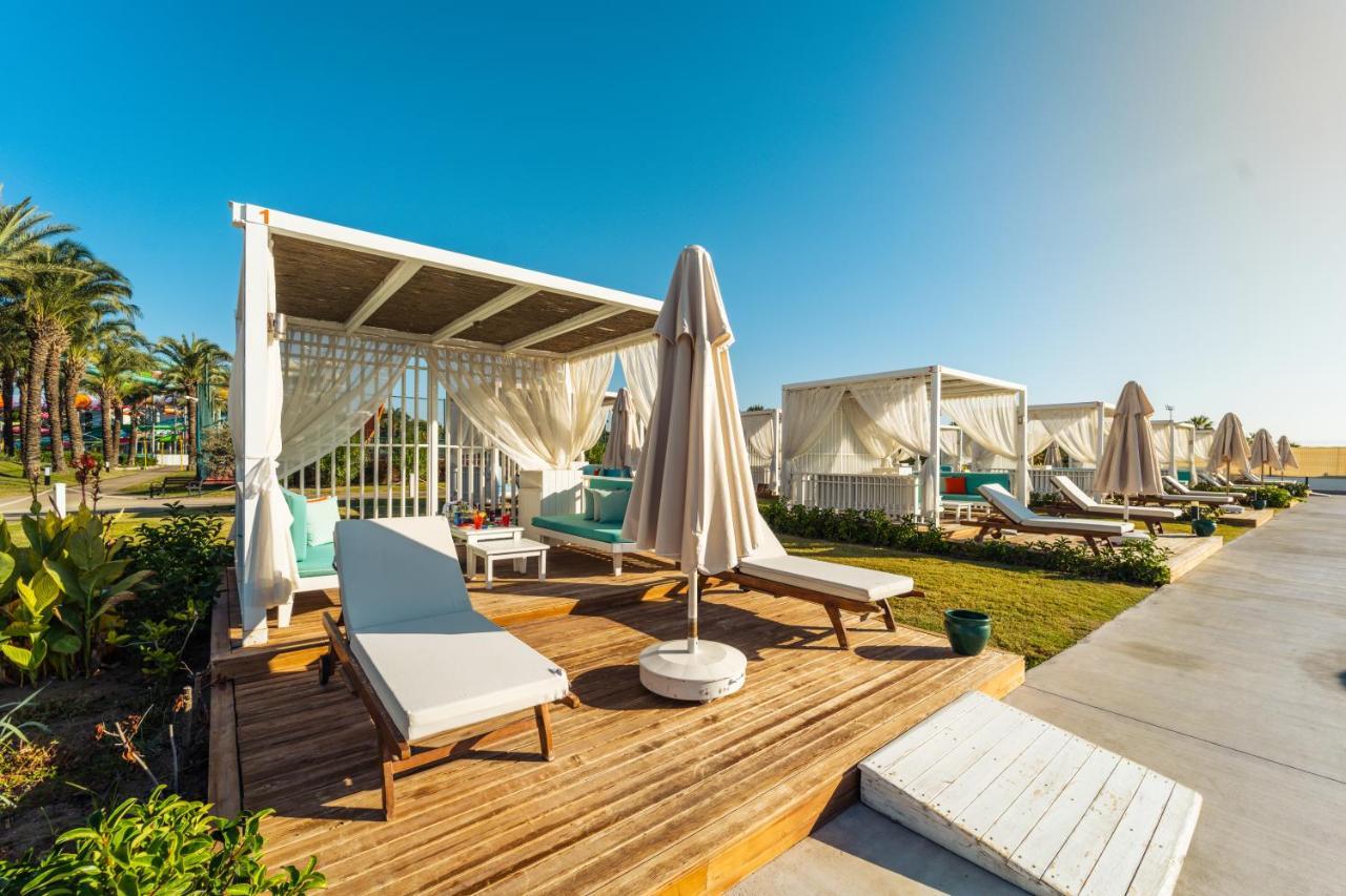 Ic ホテルズ グリーン パレス アンタルヤ エクステリア 写真 The beach at the hotel