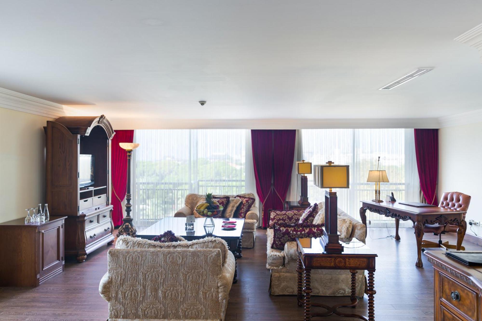 Ic ホテルズ グリーン パレス アンタルヤ 部屋 写真 A living room in a typical condominium