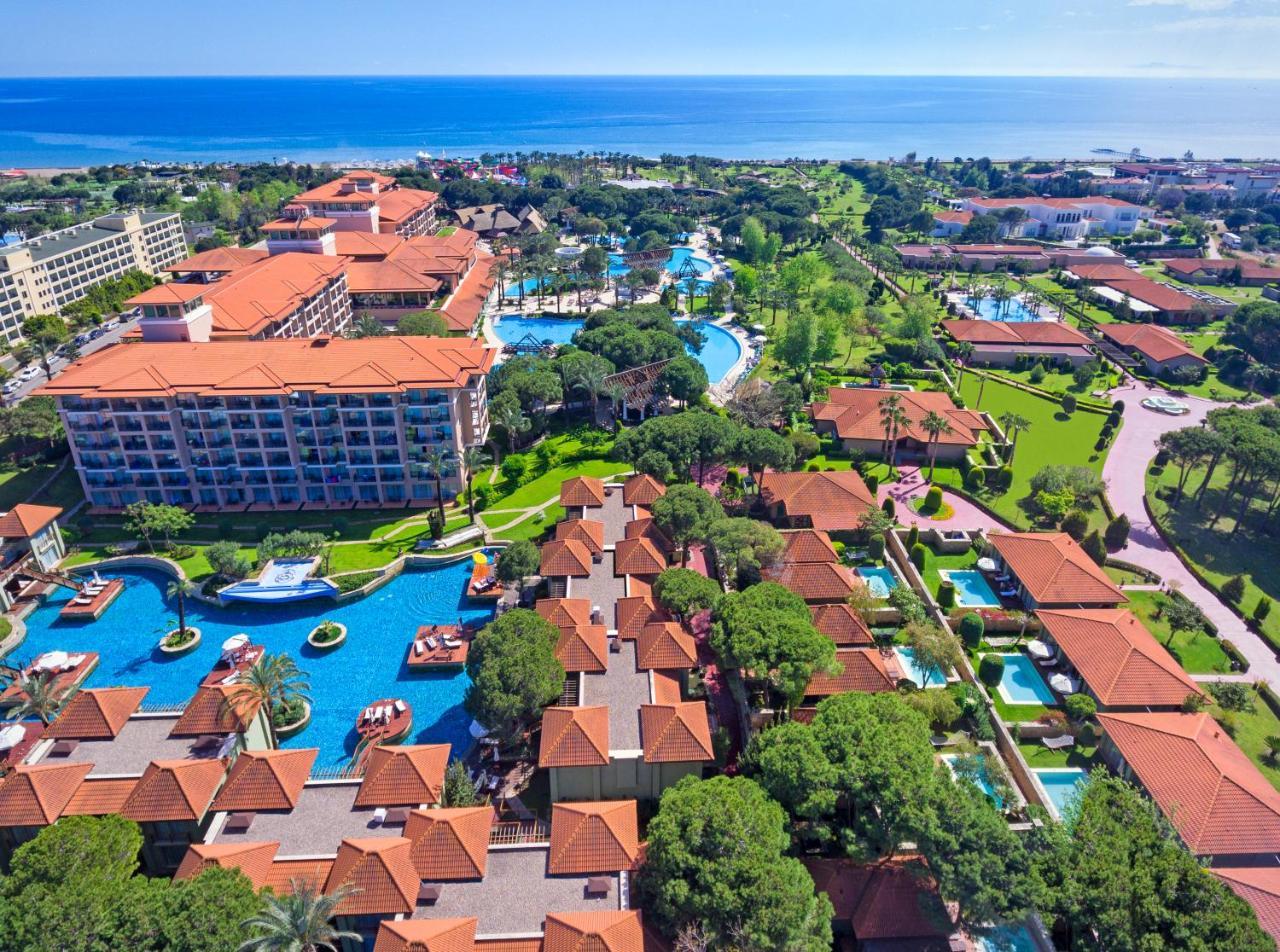 Ic ホテルズ グリーン パレス アンタルヤ エクステリア 写真 Aerial view of the resort